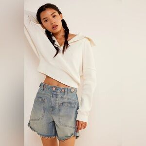 Free people we the free mid rise Palmer short